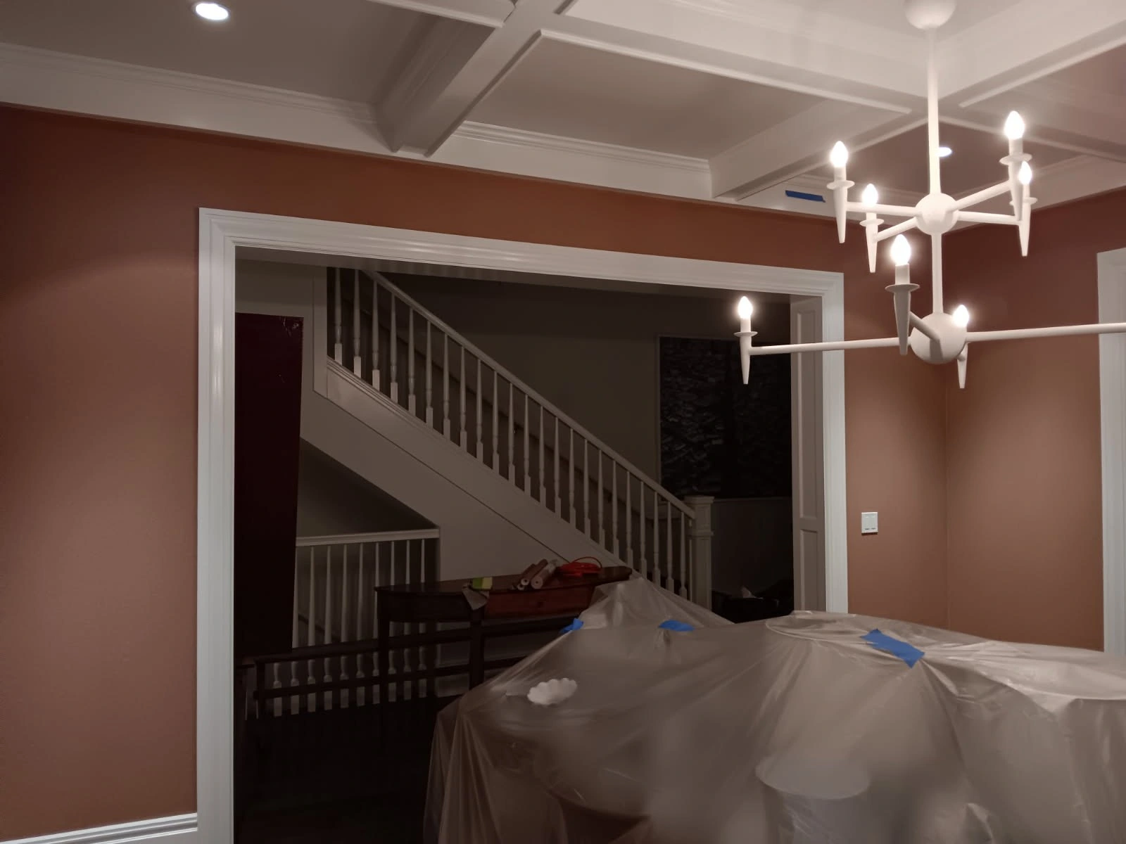 Accent wall wallpaper Livonia Michigan