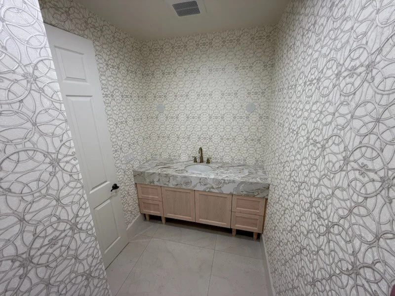 Professional wallpaper work in Troy Michigan